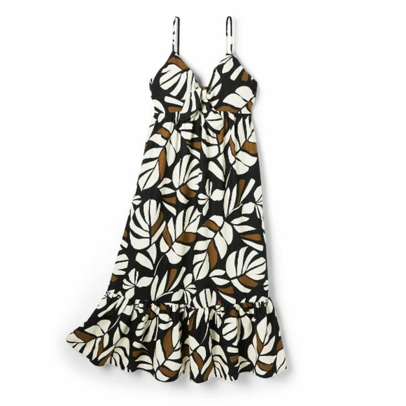Tabitha Brown for Target Dresses & Skirts - Neutral Botanical Print Midi Dress - Tabitha Brown for Target(SOLD OUT @TARGET!)